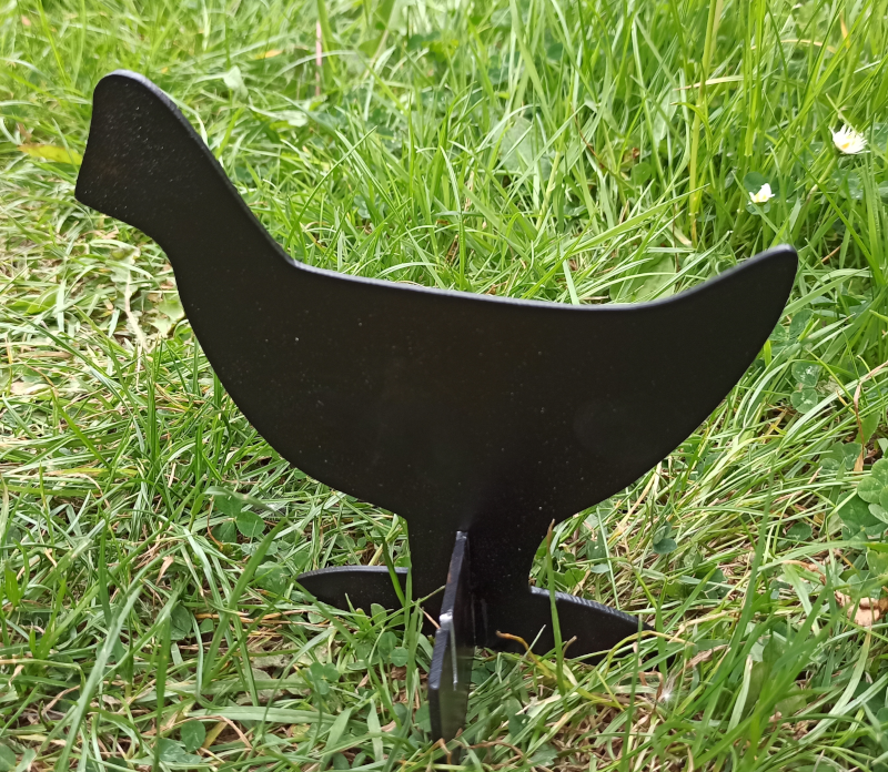 NRA Style Chicken Knockdown Airgun Target 1/2 Scale